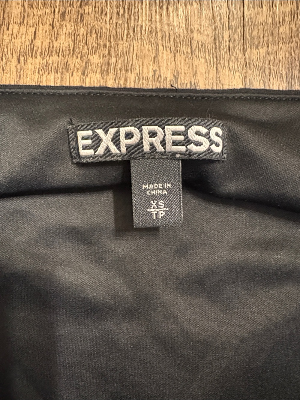 Express Black Mini Skirt with Multicolor Aztec Tribal Sequin Pattern - Picture 2 of 3